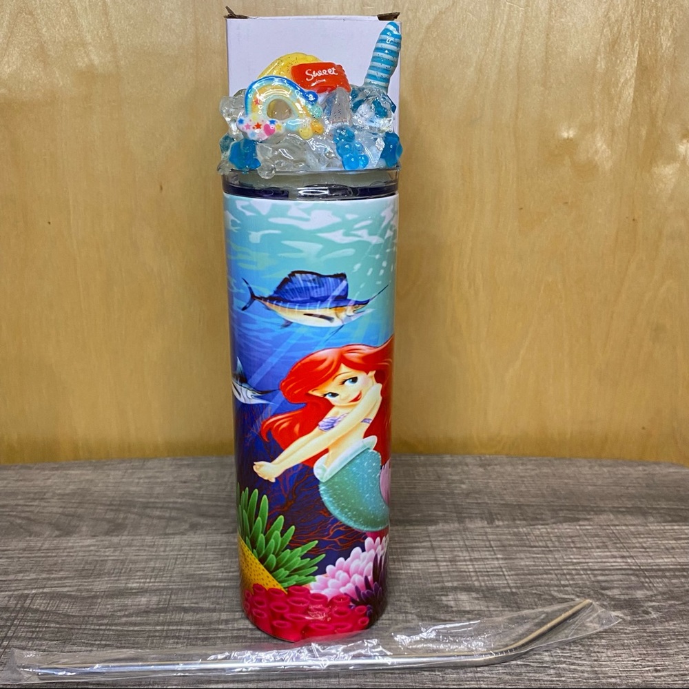 SJB Custom 20oz Stainless Steel Skinny Tumbler, with clear lid and metal straw - Picture 10 of 10